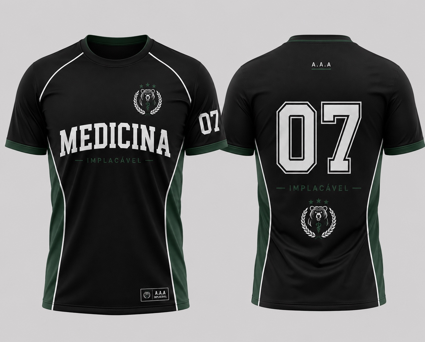 Jersey Implacável Preto